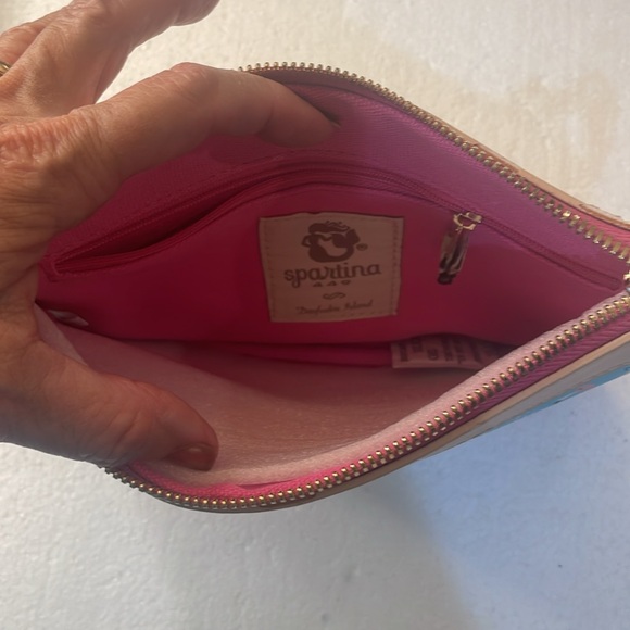 Spartina 449 Daufuskie Island Florida Scout  wristlet zipper pockets brand new - Picture 4 of 5